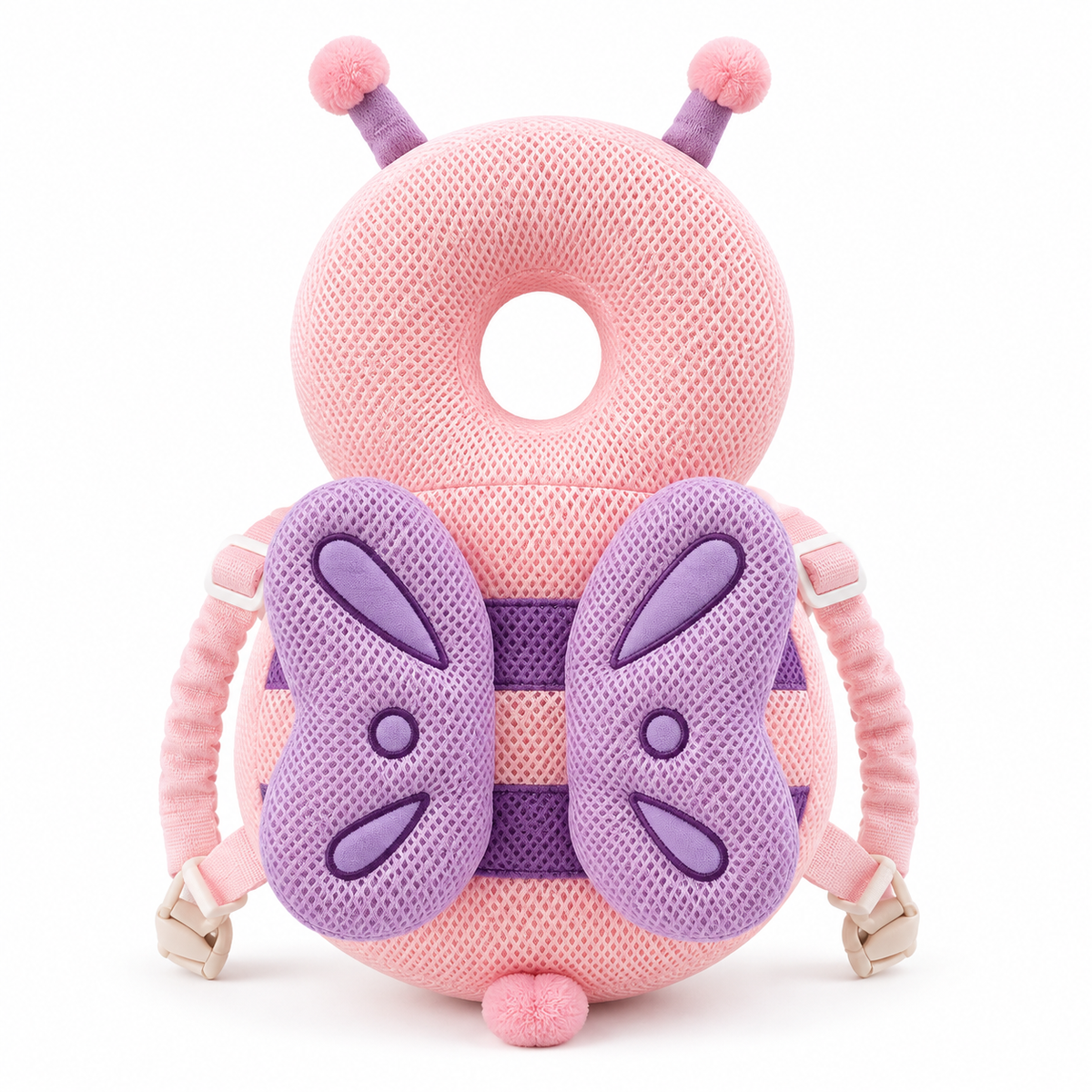 LittleHalo Butterfly Baby Safety Cushion – Pink