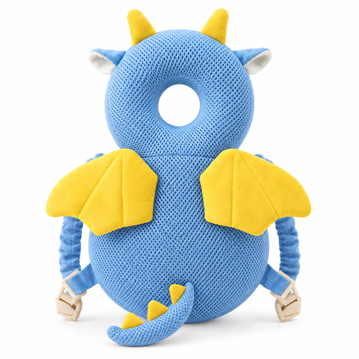 LittleHalo Dragon Baby Safety Cushion – Blue
